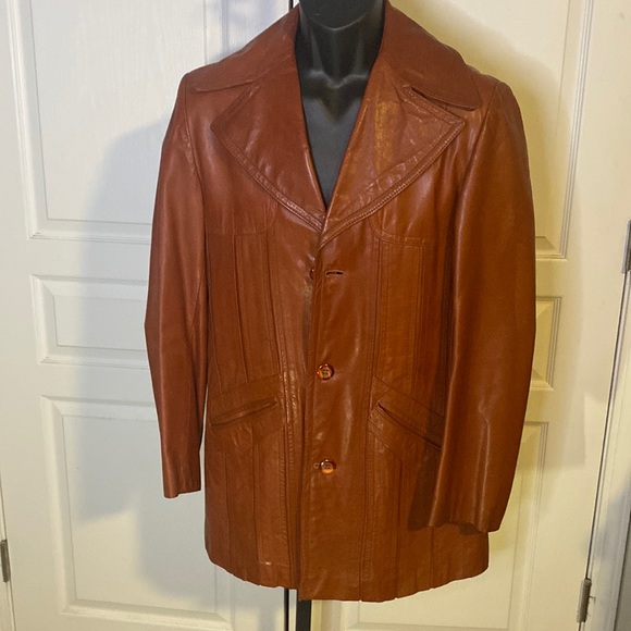 PRE-OWNED VINTAGE MEN’S LEARSI LEATHER JACKET